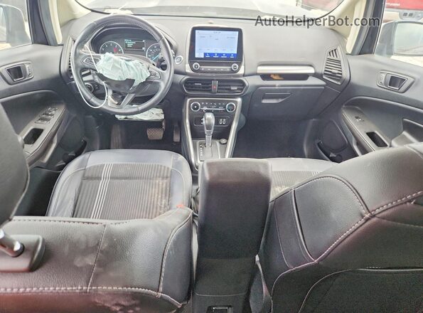 MAJ6S3JL3LC360564 2020 FORD ECOSPORT Black Առջևի վահանակի տեսք