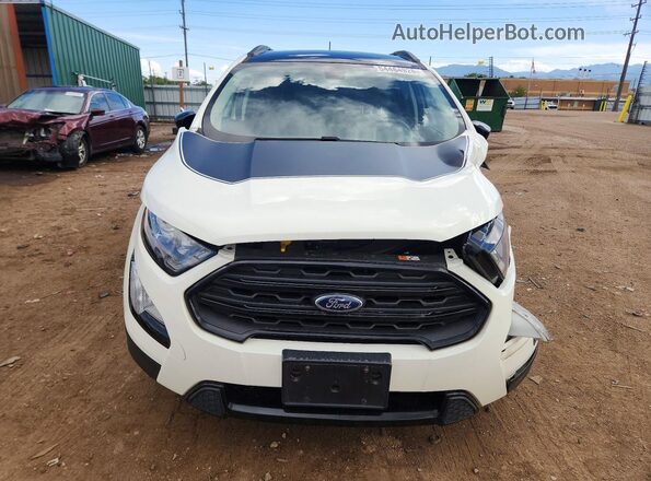 MAJ6S3JL3NC458268 2022 FORD ECOSPORT White Widok z przodu