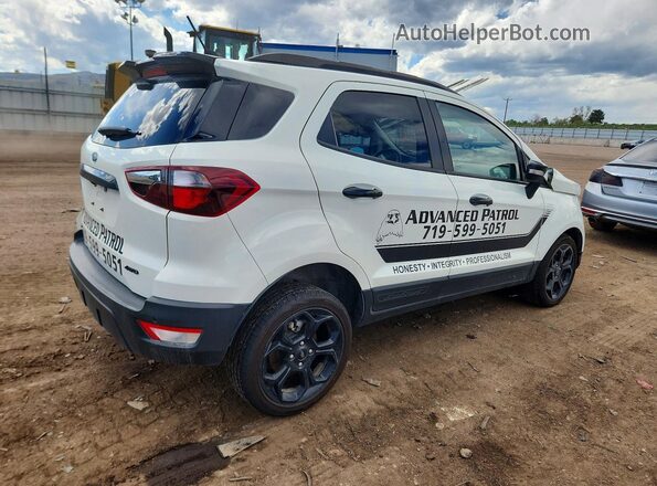 MAJ6S3JL3NC458268 2022 FORD ECOSPORT White Tył prawy