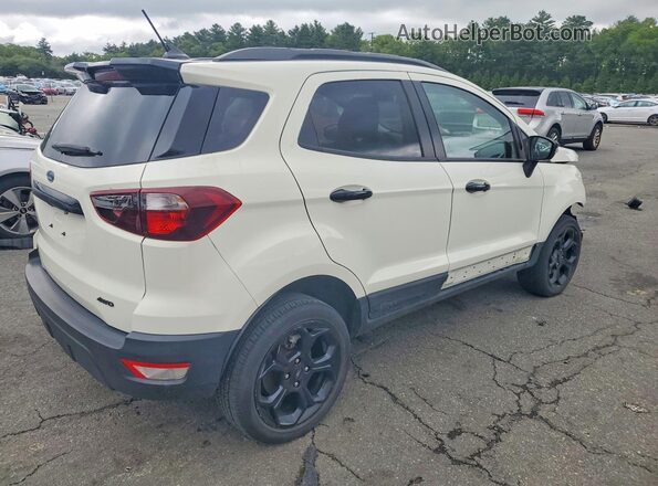 MAJ6S3JL4NC467447 2022 FORD ECOSPORT White Задня права чверть