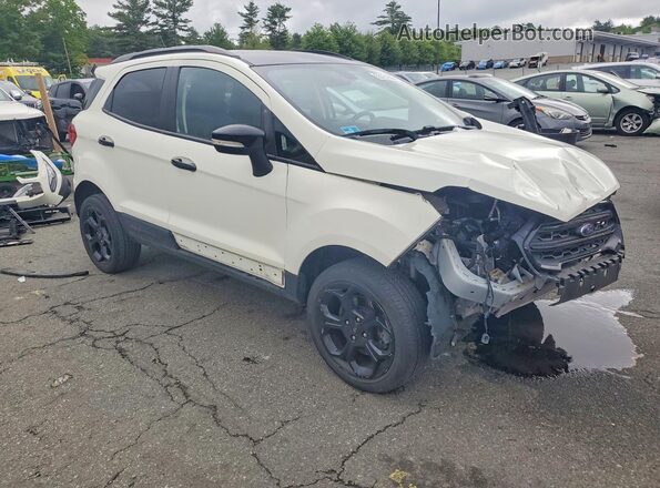 MAJ6S3JL4NC467447 2022 FORD ECOSPORT White Передня права чверть