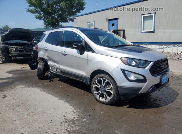 MAJ6S3JL5LC325721 2020 FORD ECOSPORT Silver Delantero derecho