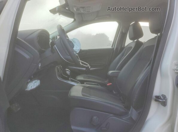 MAJ6S3JL7LC364293 2020 FORD ECOSPORT Белый Вид салона спереди