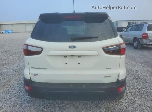 MAJ6S3JL7LC364293 2020 FORD ECOSPORT Белый Вид сзади