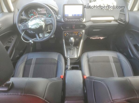 MAJ6S3JL7LC364293 2020 FORD ECOSPORT Белый Вид панели приборов