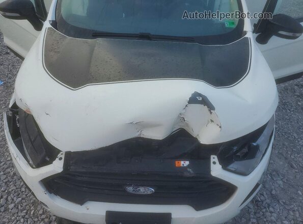 MAJ6S3JL7LC364293 2020 FORD ECOSPORT Белый Вид подкапотного пространства