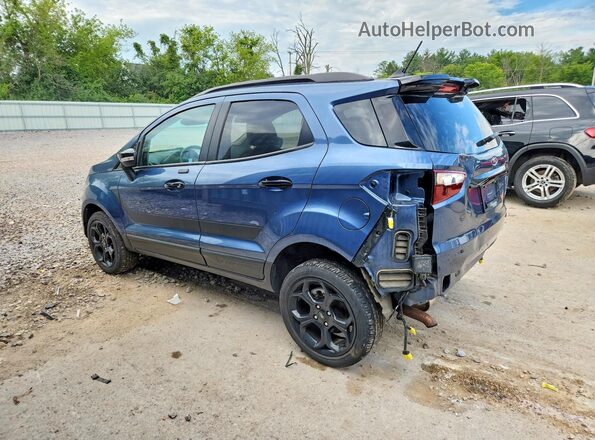 MAJ6S3JL7NC470147 2022 FORD ECOSPORT Blue უკანა მარცხენა