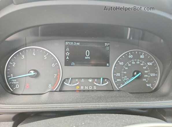 MAJ6S3JL7NC470147 2022 FORD ECOSPORT Blue ხელსაწყოთა პანელის ხედი