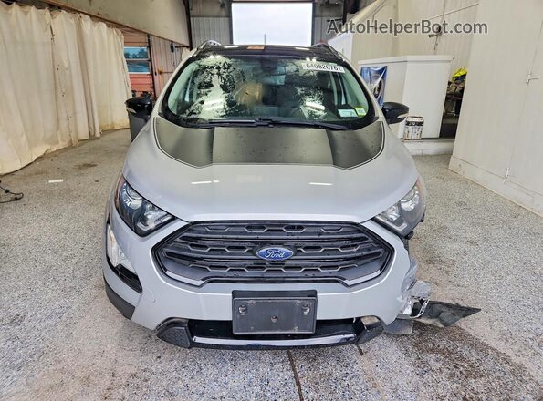 MAJ6S3JL8KC300617 2019 FORD ECOSPORT Silver Vista frontal