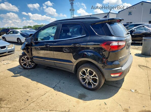 MAJ6S3JL8LC328225 2020 FORD ECOSPORT Black Tył lewy