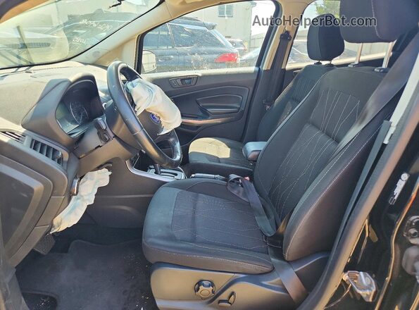 MAJ6S3JL8LC328225 2020 FORD ECOSPORT Black Widok wnętrza z przodu