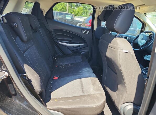 MAJ6S3JL8LC328225 2020 FORD ECOSPORT Black Widok wnętrza z tyłu