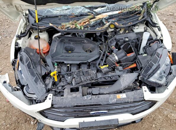 MAJ6S3JL9MC451002 2021 FORD ECOSPORT White Vista del compartimento del motor