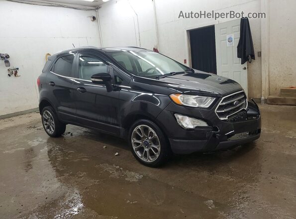 MAJ6S3KL0MC412927 2021 FORD ECOSPORT Black Przód prawy