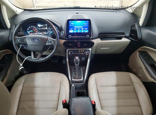 MAJ6S3KL0MC412927 2021 FORD ECOSPORT Black Widok deski rozdzielczej