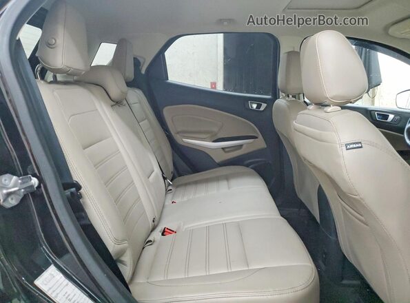 MAJ6S3KL0MC412927 2021 FORD ECOSPORT Black Widok wnętrza z tyłu