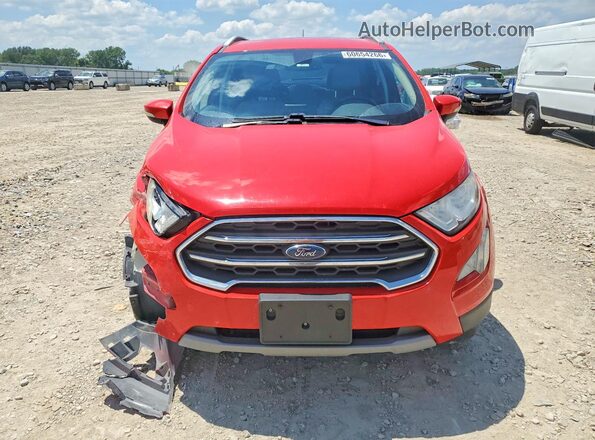 MAJ6S3KL1KC309271 2019 FORD ECOSPORT Красный Вид спереди