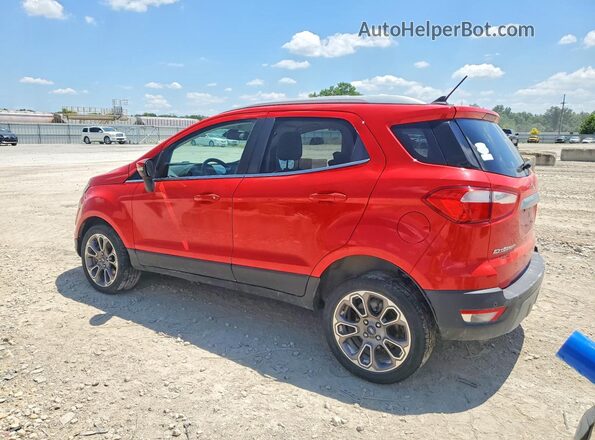 MAJ6S3KL1KC309271 2019 FORD ECOSPORT Красный Задняя левая четверть