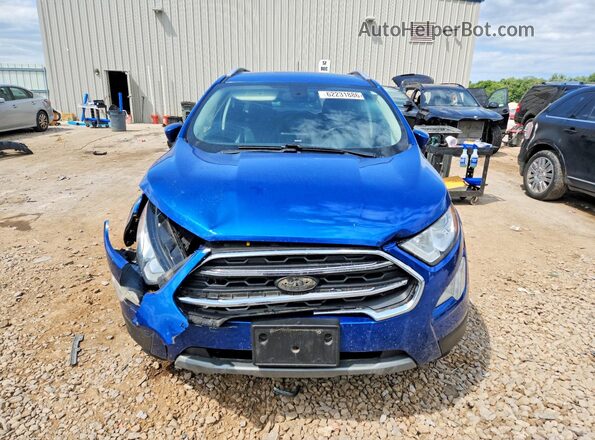 MAJ6S3KL1LC323673 2020 FORD ECOSPORT Blue Вид спереду
