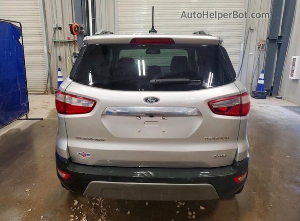 MAJ6S3KL1LC328503 2020 FORD ECOSPORT Silver უკანა ხედი