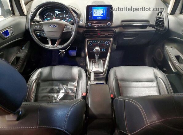 MAJ6S3KL1LC328503 2020 FORD ECOSPORT Silver წინა პანელის ხედი