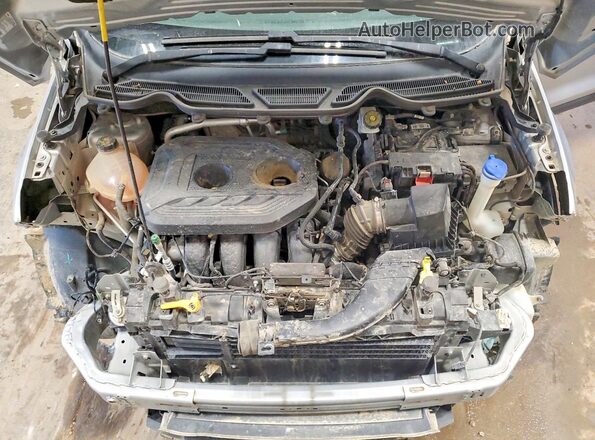 MAJ6S3KL1LC328503 2020 FORD ECOSPORT Silver ძრავის განყოფილების ხედი