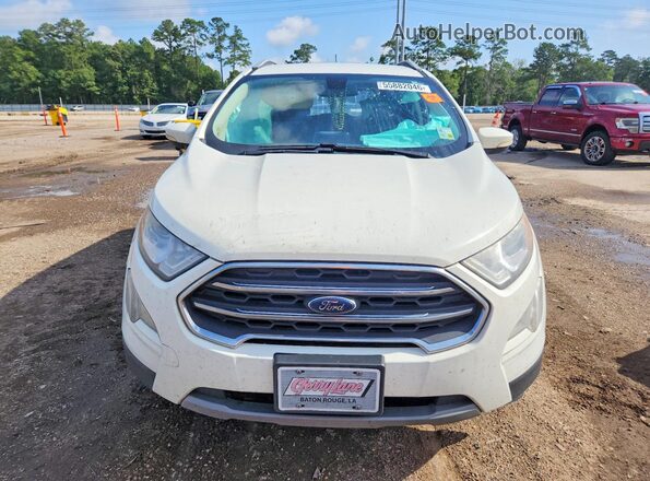 MAJ6S3KL1LC334916 2020 FORD ECOSPORT White Widok z przodu