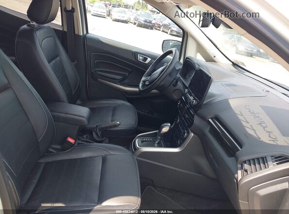 MAJ6S3KL3KC285152 2019 FORD ECOSPORT Белый Вид салона спереди