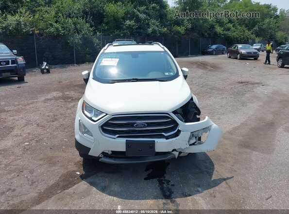 MAJ6S3KL3KC285152 2019 FORD ECOSPORT Белый Вид щитка приборов
