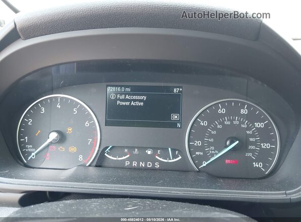 MAJ6S3KL3KC285152 2019 FORD ECOSPORT Белый Вид задних сидений