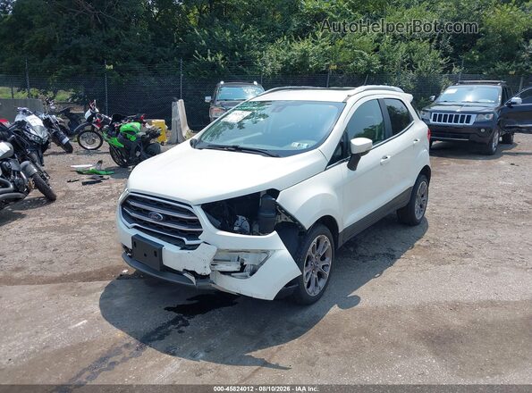 MAJ6S3KL3KC285152 2019 FORD ECOSPORT Белый Вид спереди