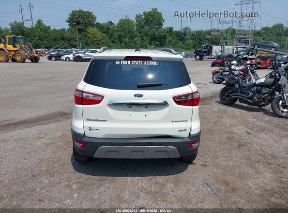 MAJ6S3KL3KC285152 2019 FORD ECOSPORT Белый 