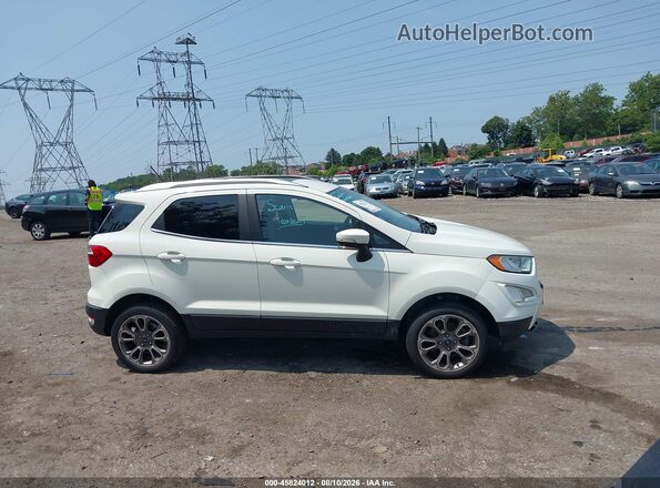 MAJ6S3KL3KC285152 2019 FORD ECOSPORT Белый Вид задней части салона