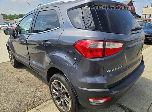MAJ6S3KL4MC399275 2021 FORD ECOSPORT Gray Rear right