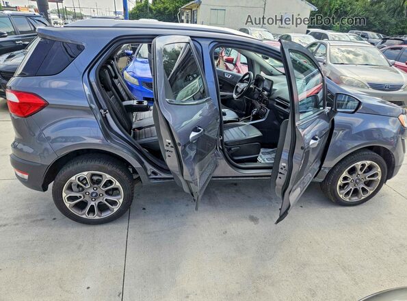 MAJ6S3KL4MC399275 2021 FORD ECOSPORT Gray Rear interior view