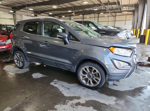 MAJ6S3KL5KC306485 2019 FORD ECOSPORT Gray წინა მარჯვენა
