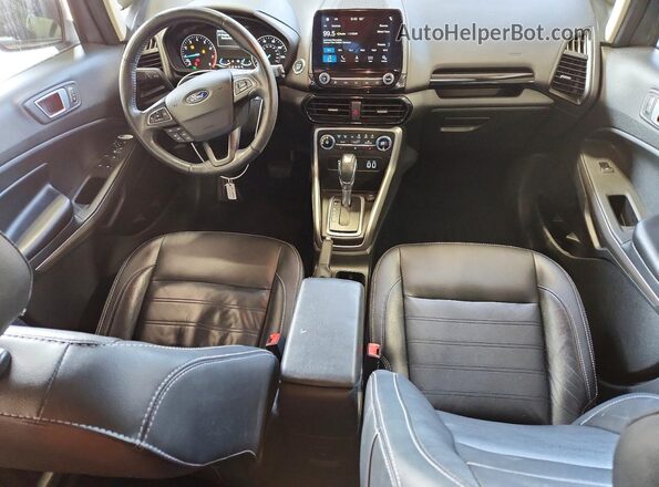 MAJ6S3KL5KC306485 2019 FORD ECOSPORT Gray წინა პანელის ხედი