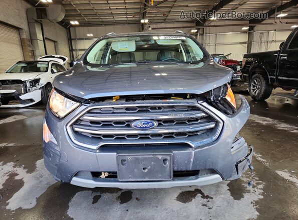 MAJ6S3KL5KC306485 2019 FORD ECOSPORT Gray წინა ხედი