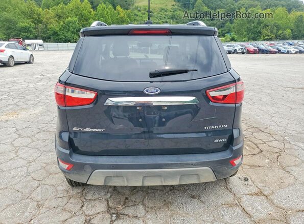 MAJ6S3KL5LC391538 2020 FORD ECOSPORT Black Հետևի տեսք