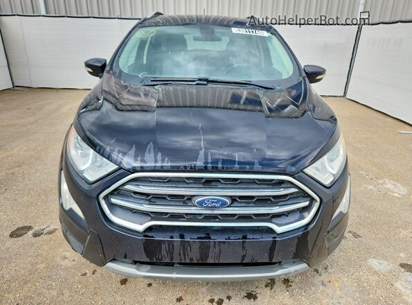 MAJ6S3KL6KC259242 2019 FORD ECOSPORT Black Դիմացի տեսք