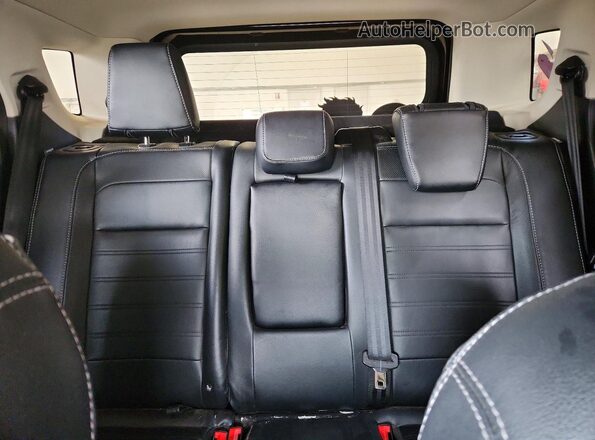 MAJ6S3KL6KC259242 2019 FORD ECOSPORT Black Հետևի նստատեղերի տեսք
