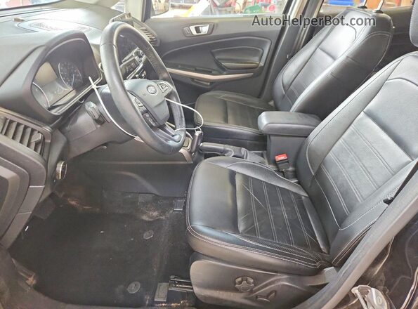 MAJ6S3KL6KC259242 2019 FORD ECOSPORT Black Սալոնի դիմացի տեսք