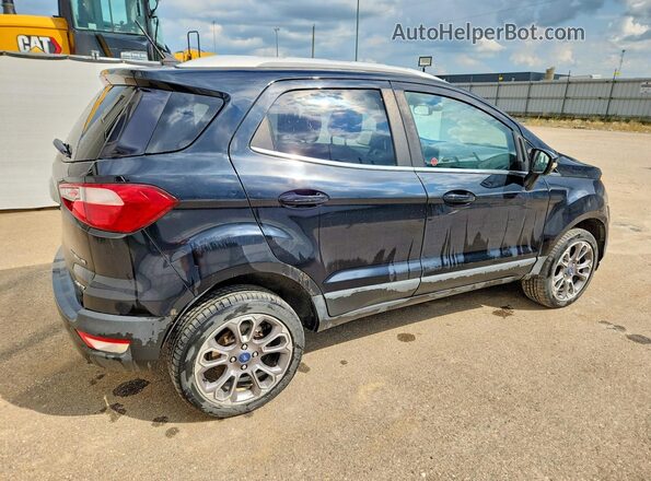 MAJ6S3KL6KC259242 2019 FORD ECOSPORT Black Հետևի աջ