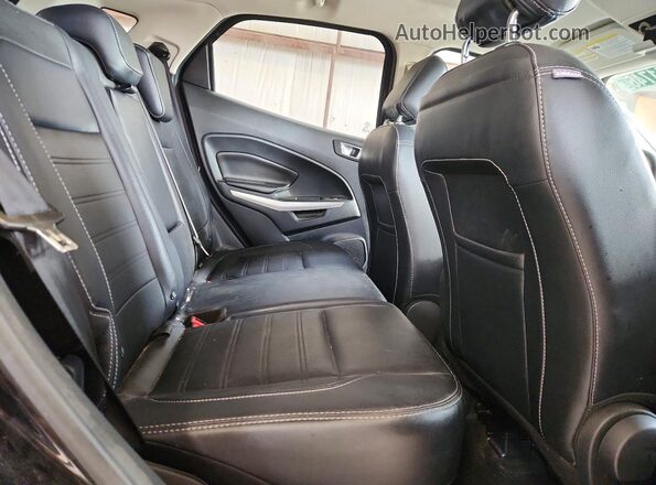 MAJ6S3KL6KC259242 2019 FORD ECOSPORT Black Սալոնի հետևի տեսք