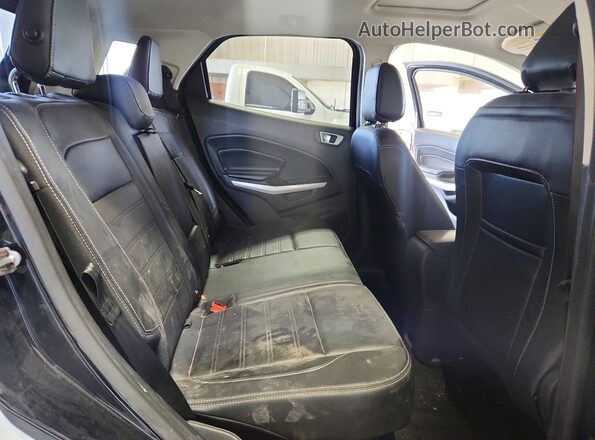 MAJ6S3KL6LC312569 2020 FORD ECOSPORT Black Vista de los asientos traseros