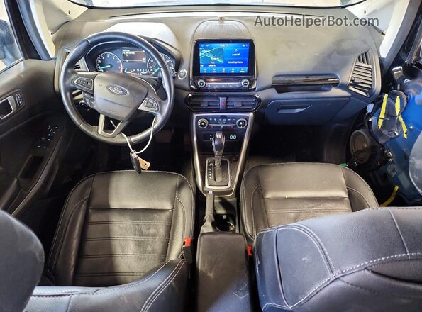 MAJ6S3KL6LC312569 2020 FORD ECOSPORT Black Vista del salpicadero