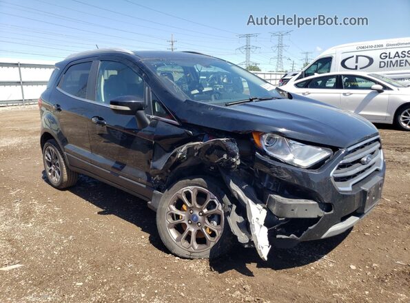MAJ6S3KL6LC363196 2020 FORD ECOSPORT Черный Передняя правая четверть