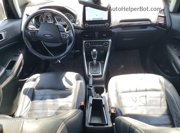 MAJ6S3KL6LC363196 2020 FORD ECOSPORT Черный Вид панели приборов