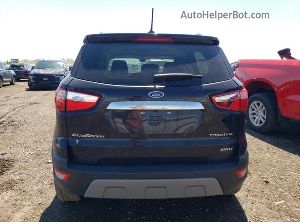 MAJ6S3KL6LC363196 2020 FORD ECOSPORT Черный Вид сзади