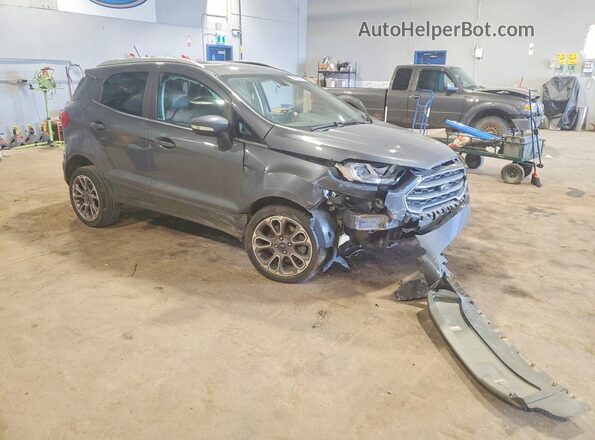MAJ6S3KL8LC323993 2020 FORD ECOSPORT Gray Delantero derecho